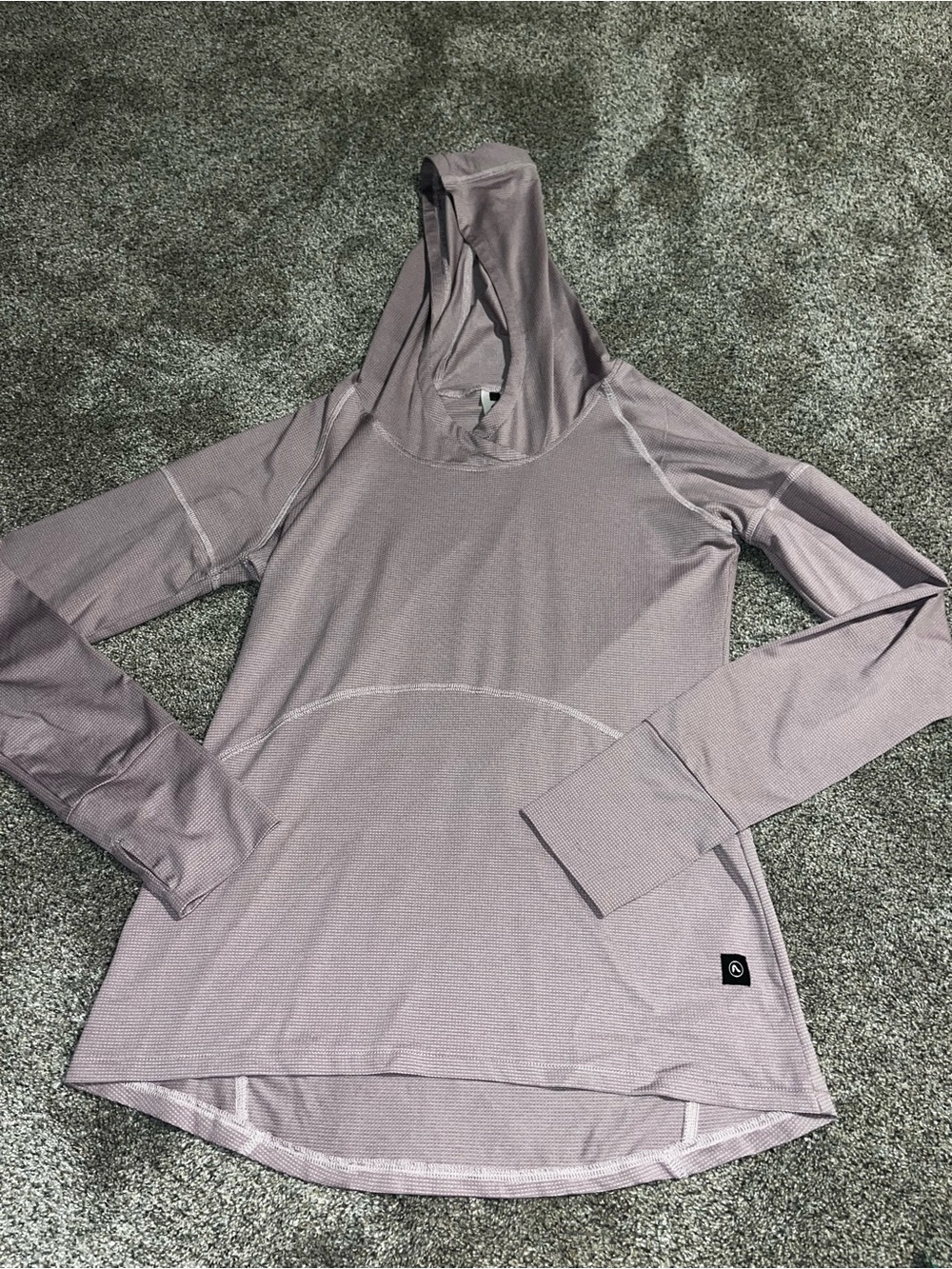Flylow Shirt Womens Medium Rose  Performance Hoodie Outdoor Euc
